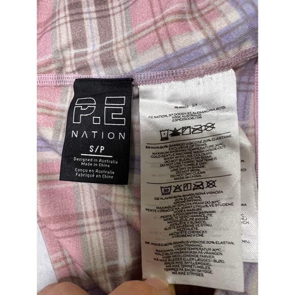 P.E Nation X Anthropologie Shorts Overland Bike Short Fragrant Lilac. Size S - Picture 7 of 8